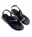 Sandalia joya mujer negra GIOSEPPO